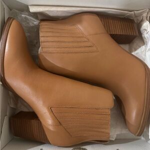 Aldo Camel Ankle Booties